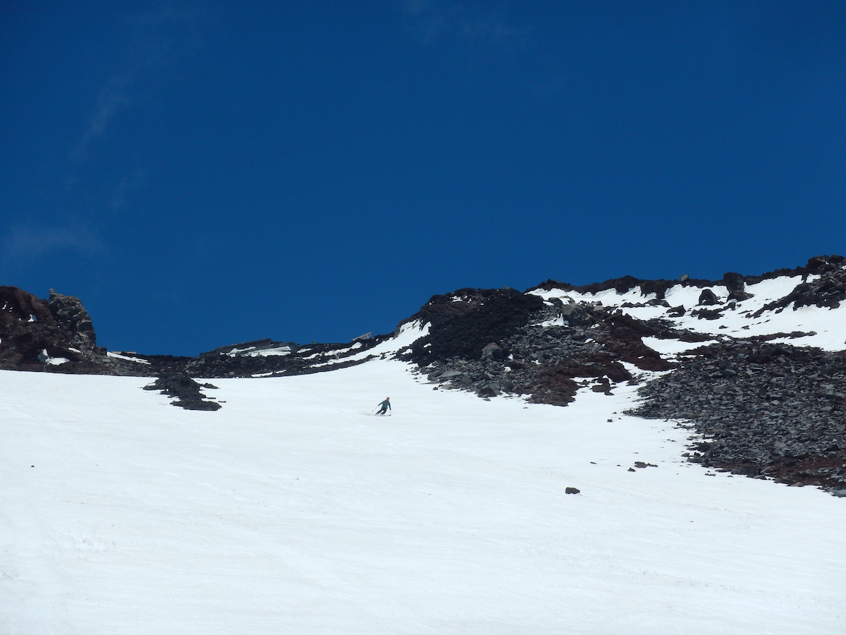 バックカントリー富士山