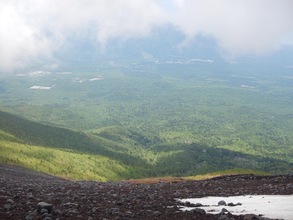 バックカントリー富士山